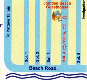 Jomtien Beach Guesthouse в Чонбури
