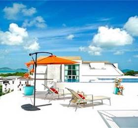 Sunrise 3 bedrooms Modern Apartment In Nai Harn в Чалонге