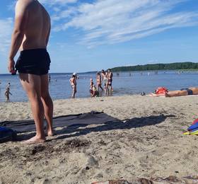 Пляж в Карелии