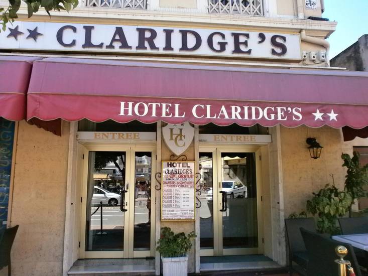 Hotel Claridges 2* Франция, Ментона