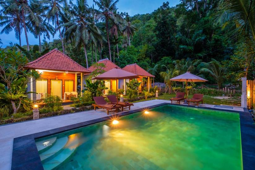 Crystal Bay Bungalow 3* Индонезия, Бали