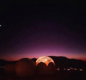 Wadi Rum Bubble Luxotel в Акабе