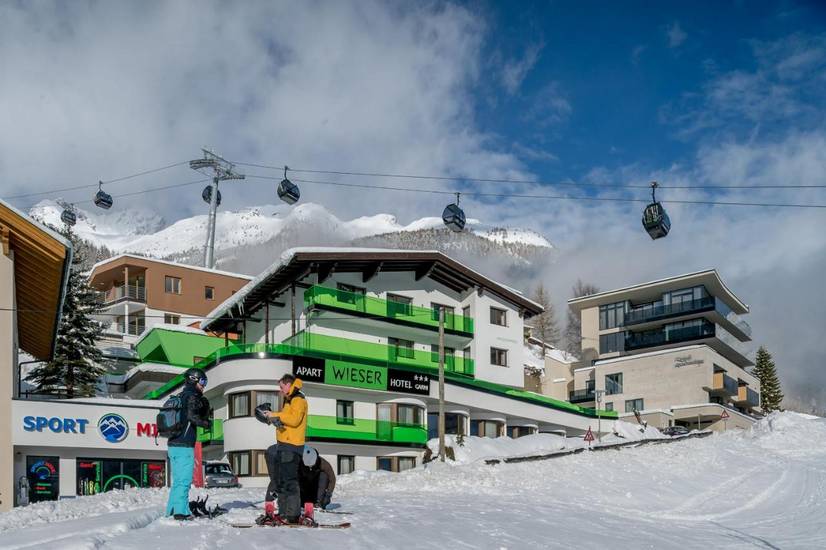 Apart Hotel Garni Wieser санаторий Австрия, Зельден